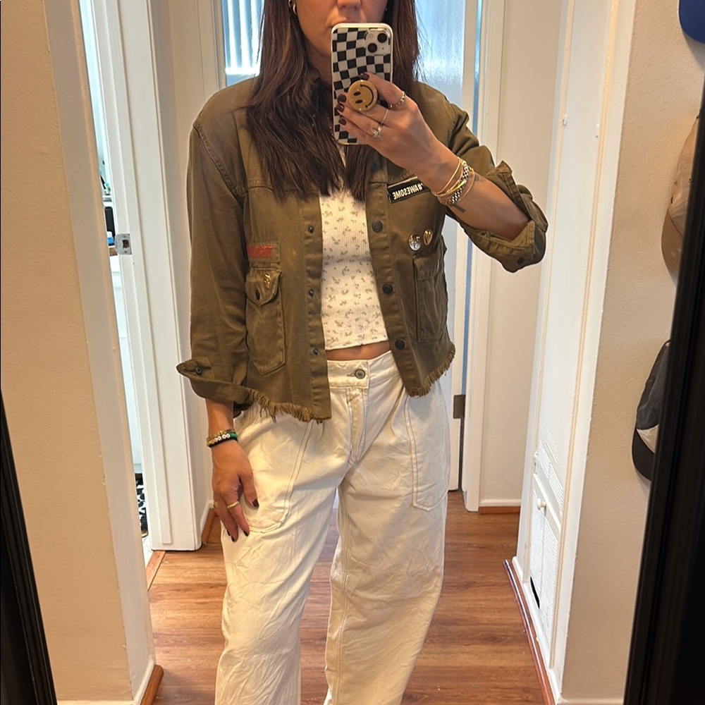 Zara unique jacket size m